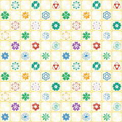 Colorful Flower Pattern