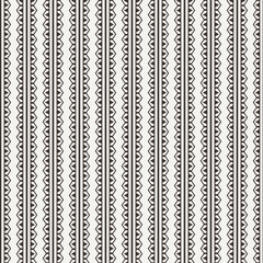 Vector seamless pattern of lace ornate ribbons