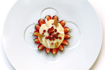 Strawberries and cream