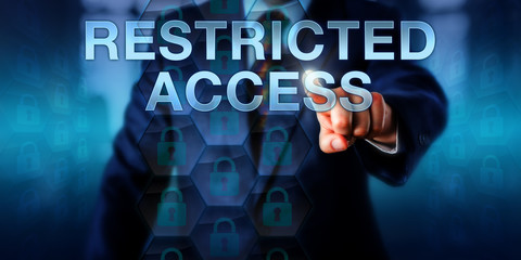 Business User Pushing RESTRICTED ACCESS