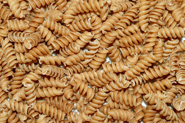 Fusilli Pasta background