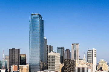 Fototapeta na wymiar Dallas Skyline