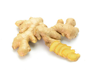 ginger isolated on white background