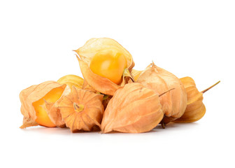 cape gooseberry isolated on white background