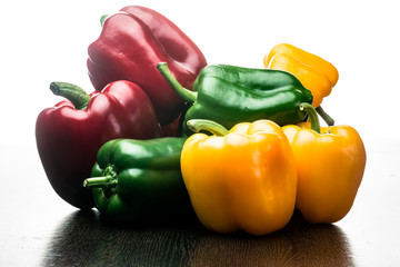 Fresh vegetables Colorful peppers