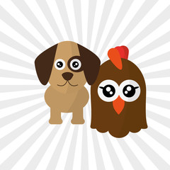 Obraz premium Animal icon design 