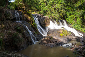 Pha suea waterfall, tham pla&ndash;namtok pha suea national park, Thailand. in summer