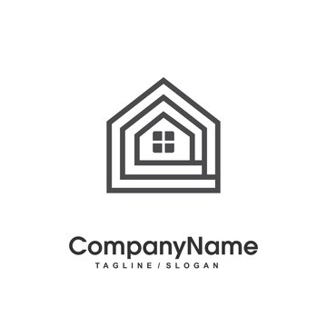 house logo icon vector

