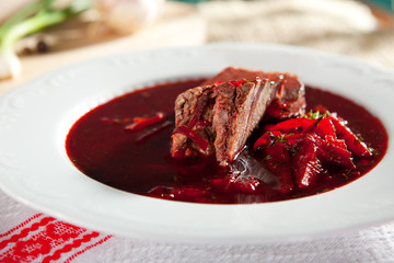 Beetroot and Cabbage Soup