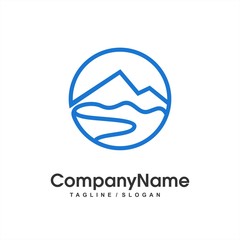 Landscaping logo icon Vector