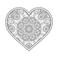 Vector ornamental Heart