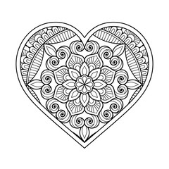 Vector ornamental Heart