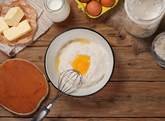 Ingredients for cooking bakery products