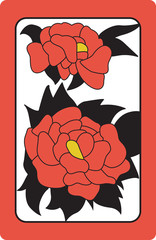 화투 일러스트