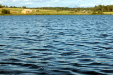 landscape water fishing people