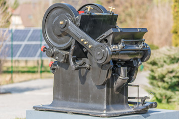 Die Druckerpresse als Symbol für Pressefreiheit