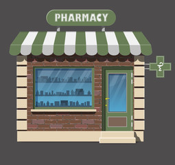 pharmacy drugstore icon