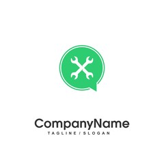 repair logo icon Vector
