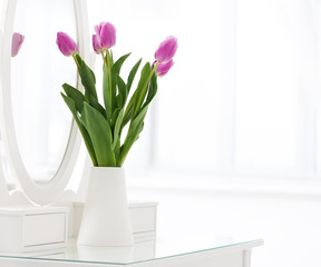 tulip in room