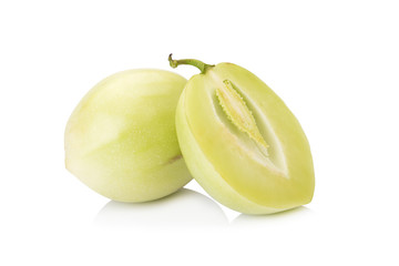 pepino melon on white background