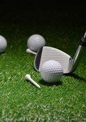 Sport objects related to golf