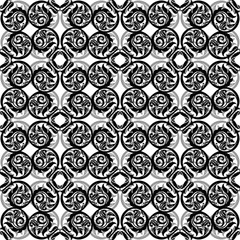 Vintage creative background with rich, old style, artistic swirl