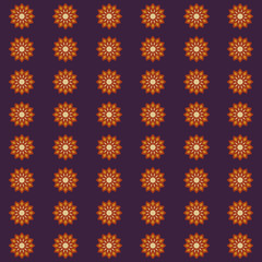 Floral Cute Pattern in bright Colors