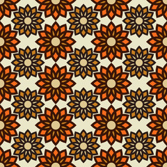 Floral Cute Pattern in bright Colors