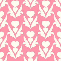 Wedding pattern in retro style, ceremony decoration