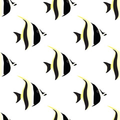 fish seamless isolated 