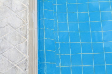 blue swimming pool tile texture