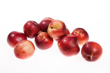 Isolated Peaches