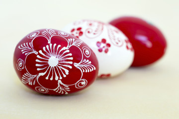 Painted Easter eggs decoration