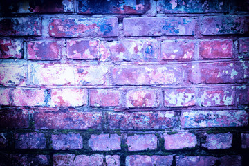 Brick texture with scratches and cracks