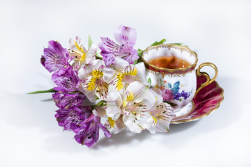 Tea ANd Flowers