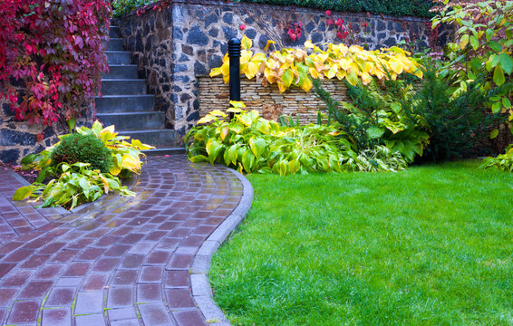 Garden Stone Path