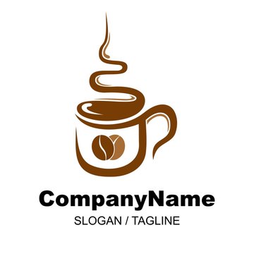 cafe Cafe logo icon vector