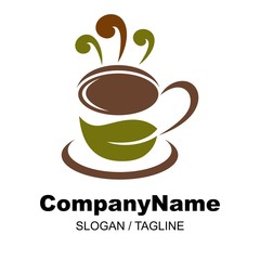 cafe Cafe logo icon vector