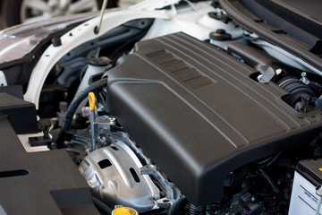 Fototapeta premium new car engine