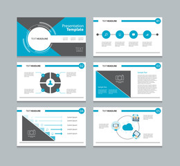 Fototapeta na wymiar business template presentation slide background design