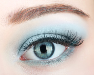 Obraz premium green beautiful womanish eye