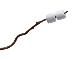 Marshmallow on a stick