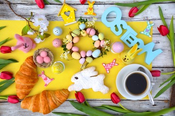 Osterbrunch - Ostern - Osterfrühstück