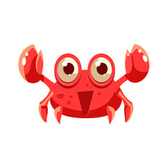 Crab. Vector Illustration