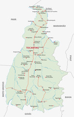 tocantins road map
