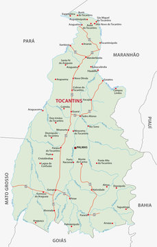 Tocantins Road Map