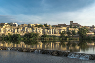 Vista de Zamora desde el rio