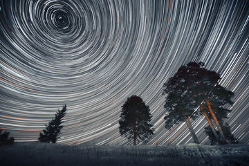 Star trails