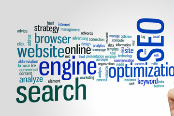 SEO word cloud