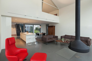 Living room of a modern house